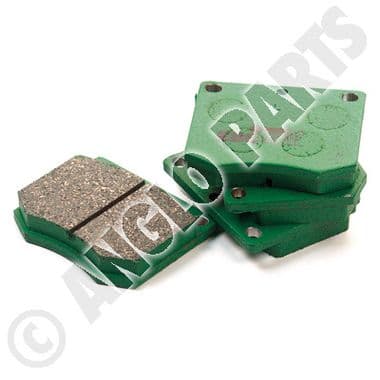 GREEN PADS, 1/4 HOLES | Webshop Anglo Parts