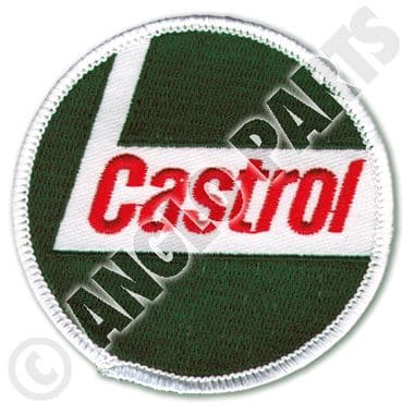 PATCH 11CM, CASTROL / MGA-B | Webshop Anglo Parts