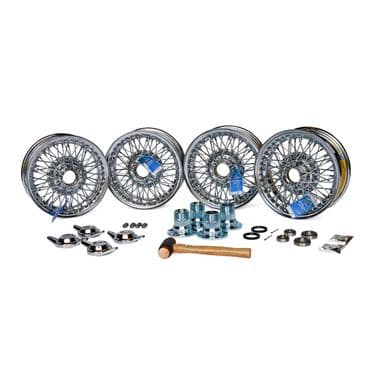 WIRE WHEEL, CONVERSION KIT / MGB 63-67 (AP KIT) - MGB 1962-1980