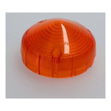 LENS, FLASHER AMBER / TR5->6, AH | Webshop Anglo Parts