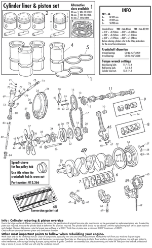 Pistons & bearings | Webshop Anglo Parts