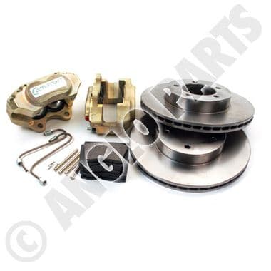 BRAKE CONVERSION KIT, VENTED, UPRATED / E TYPE S1 - JAG MK2 - S TYPE