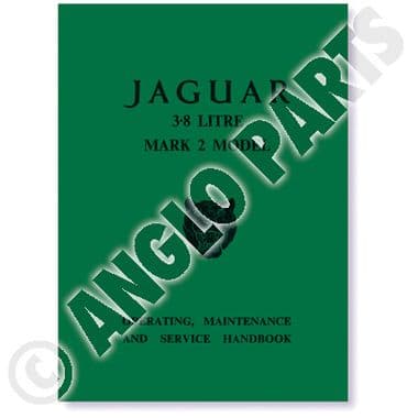 JAG MK2 3.8 HANDBOOK | Webshop Anglo Parts