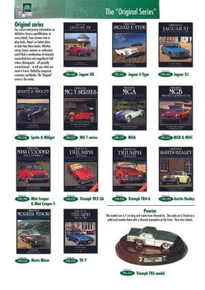 Kirjallisuus - Triumph TR5-250-6 1967-'76 - Triumph varaosat - The Original Series