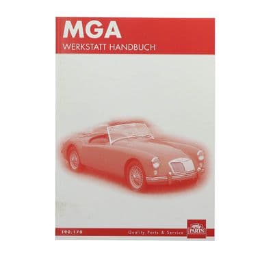 WERKSTATT-HANDBUCH / MGA - MGA 1955-1962