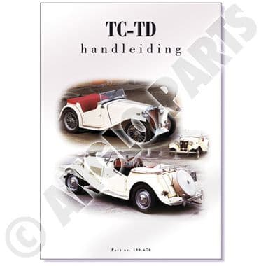TC-TD HANDLEIDING - MGTC 1945-1949 | Webshop Anglo Parts