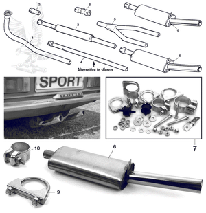 Exhaust - Sport system | Webshop Anglo Parts