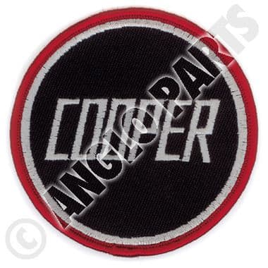 COOPER CLOTH BADGE - Mini 1969-2000 | Webshop Anglo Parts