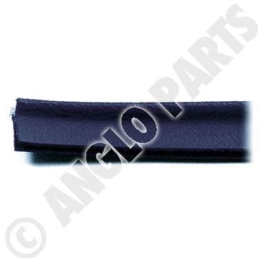 PIPING, LEATHER CLOTCH, 3MM, BLUE (PRICE PER METER) - British Parts, Tools & Accessories