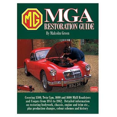 MGA RESTORATION GUIDE - MGA 1955-1962 | Webshop Anglo Parts