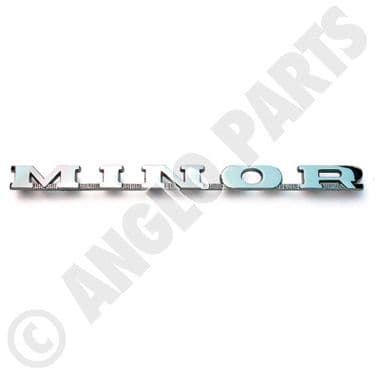 DECAL : MINOR BOOT / MORRIS MINOR - Morris Minor 1956-1971