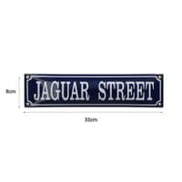 JAGUAR STREET EMAILLE 33X8 - 285.962 | Webshop Anglo Parts