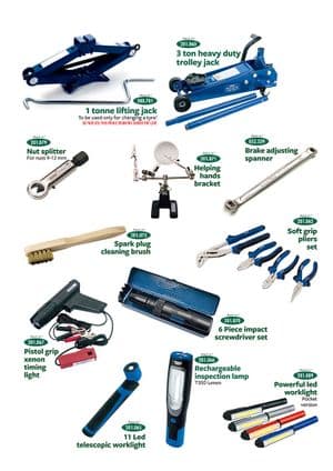 Werkstatt & Werkzeuge - MGF-TF 1996-2005 - MG ersatzteile - Tools