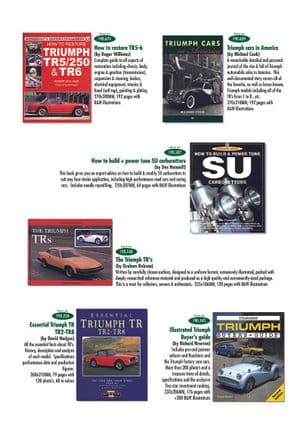 Käyttöohjekirjat - Triumph TR5-250-6 1967-'76 - Triumph varaosat - Restauration guide