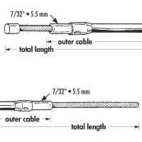 CABLE, ACCELERATOR / MIDGET | Webshop Anglo Parts