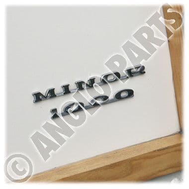 1000 MOTIF BOOT MINO - Morris Minor 1956-1971