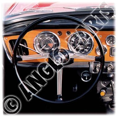 T4 STEERING WHEEL - Triumph TR2-3-3A-4-4A 1953-1967