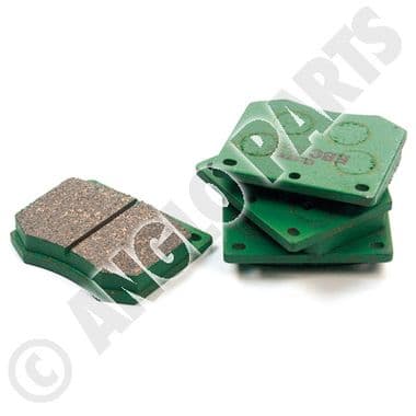 GREEN PADS / SPITFIRE, TR5->6 72-ON | Webshop Anglo Parts
