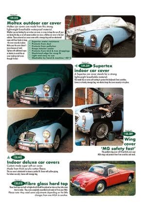 techo duro - MGA 1955-1962 - MG piezas de repuesto - Hard top