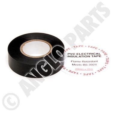 TAPE INSULATION, BLACK PVC | Webshop Anglo Parts