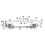 Carrosserie & Chassis - Jaguar E-type 3.8 - 4.2 - 5.3 V12 1961-1974 - Jaguar-Daimler - pièces détachées - Panneaux exterieurs 12 cil