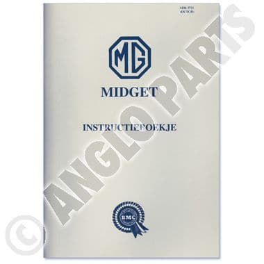 MK1 INSTRUCTIEBOEKJE - MG Midget 1964-80