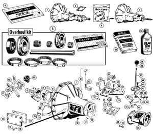 overdrive - MGC 1967-1969 - MG piezas de repuesto - Overdrive 1