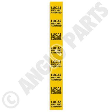 STICKER, LUCAS | Webshop Anglo Parts
