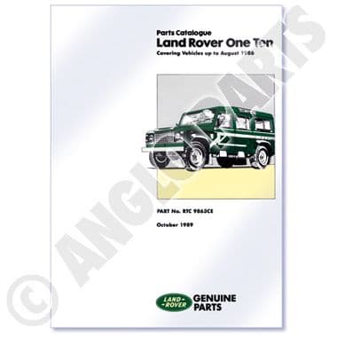 LAND ROVER 110 -86 PARTS CATALOGUE - Land Rover Defender 90-110 1984-2006