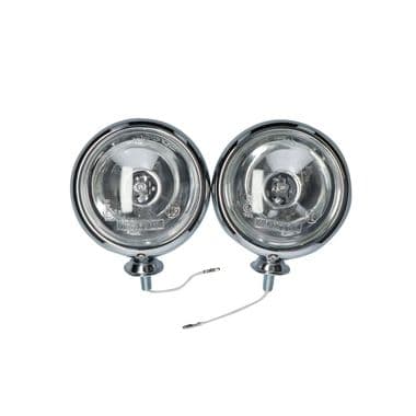 SPOT LAMPS, PAIR, 5, WITH ROUND BACK - Mini 1969-2000