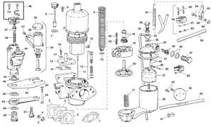 Carburettor parts HD6 | Webshop Anglo Parts