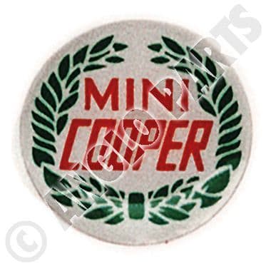 BADGE / MINI COOPER, 27mm - Mini 1969-2000