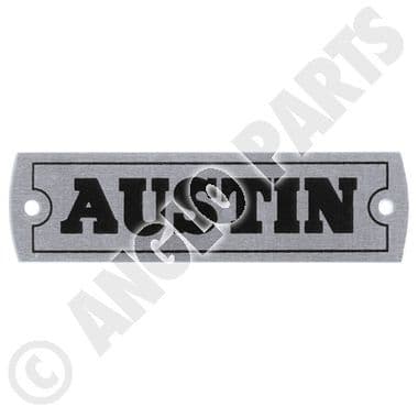 PLATE, AUSTIN, ROCKER COVER | Webshop Anglo Parts