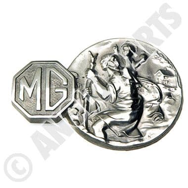 MG + ST.CHRISTOPHER MEDALLION | Webshop Anglo Parts