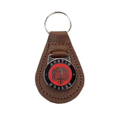 KEY FOB / AUSTIN HEALEY, BROWN | Webshop Anglo Parts