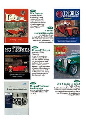 Catalogi - MGTC 1945-1949 - MG reserveonderdelen - Books