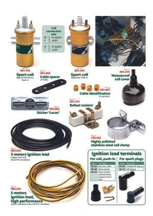 zapalovací systém - MGB 1962-1980 - MG náhradní díly - Ignition coils