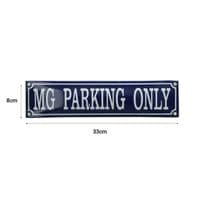 MG PARKING ONLY EMAILLE 33X8 - 285.956 | Webshop Anglo Parts