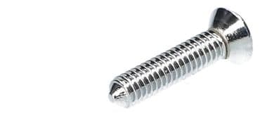 H/LAMP COWL SCREW-POZI CHROME | Webshop Anglo Parts