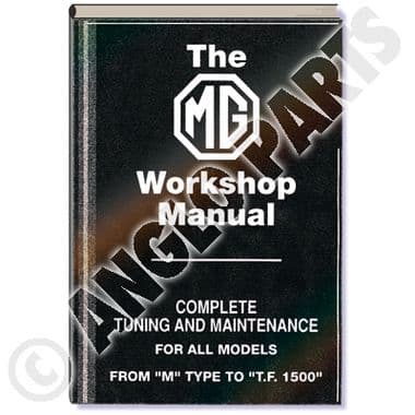 WORKBOOK MANUAL, MG, BY W.E.BLOWER - MGTC 1945-1949