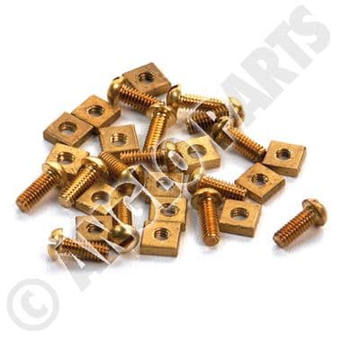 ID.PLATE SCREW/NUTFXG.KIT 28PC | Webshop Anglo Parts
