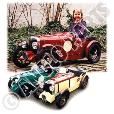 PEDAL CAR,MG GREEN | Webshop Anglo Parts