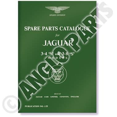 S TYPE PARTS BOOK | Webshop Anglo Parts