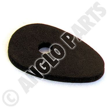 MOUNTING PAD-REARVIEW MIRROR - MGTC 1945-1949