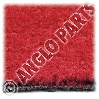 RED WOOL CARPET - 1MÂ² | Webshop Anglo Parts