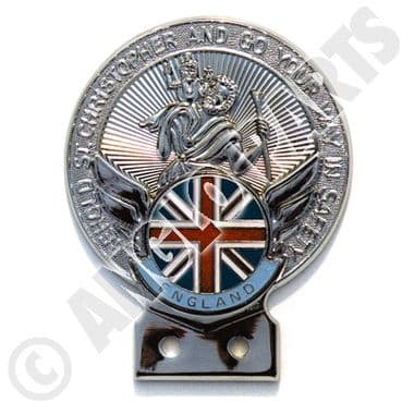 ST.CHRISTOPHER WITH UNION JACK | Webshop Anglo Parts