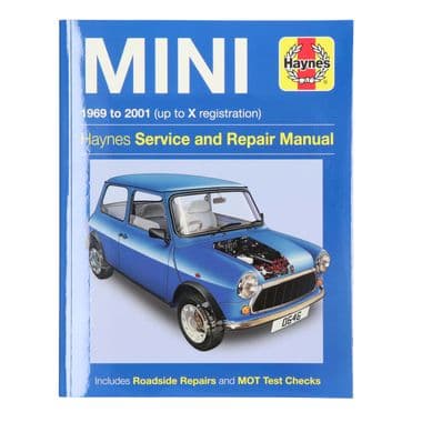 HAYNES WORKSHOP MANUAL : MINI (1969-2001) - Mini 1969-2000