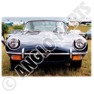 BADGE, LOGO, MOTIF BAR / E TYPE - Jaguar E-type 3.8 - 4.2 - 5.3 V12 1961-1974