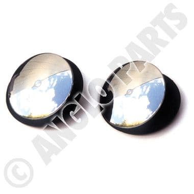 2 CHROME PLUGS,40mm | Webshop Anglo Parts