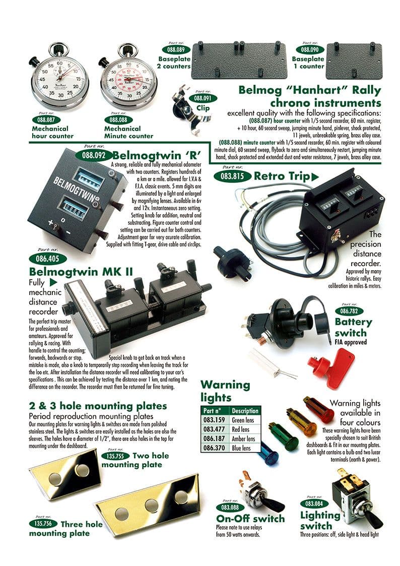 Rally - Accessories - Books & Driver accessories - Jaguar E-type 3.8 - 4.2 - 5.3 V12 1961-1974 - Rally - 1